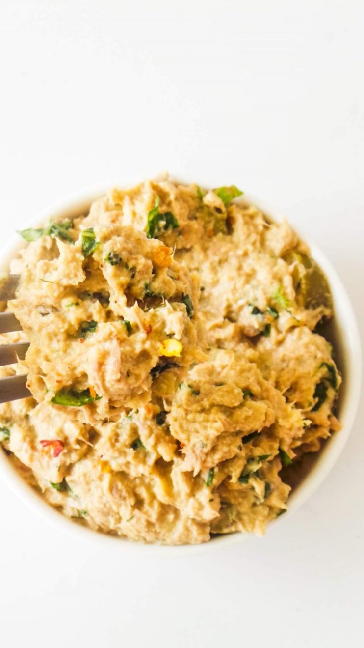 Cashew Cream Cheese Tuna Salad Recipe