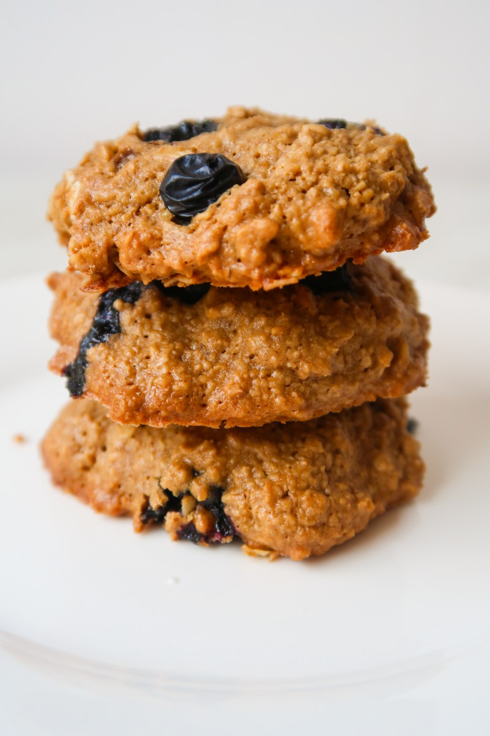 gluten free blueberry oatmeal cookies