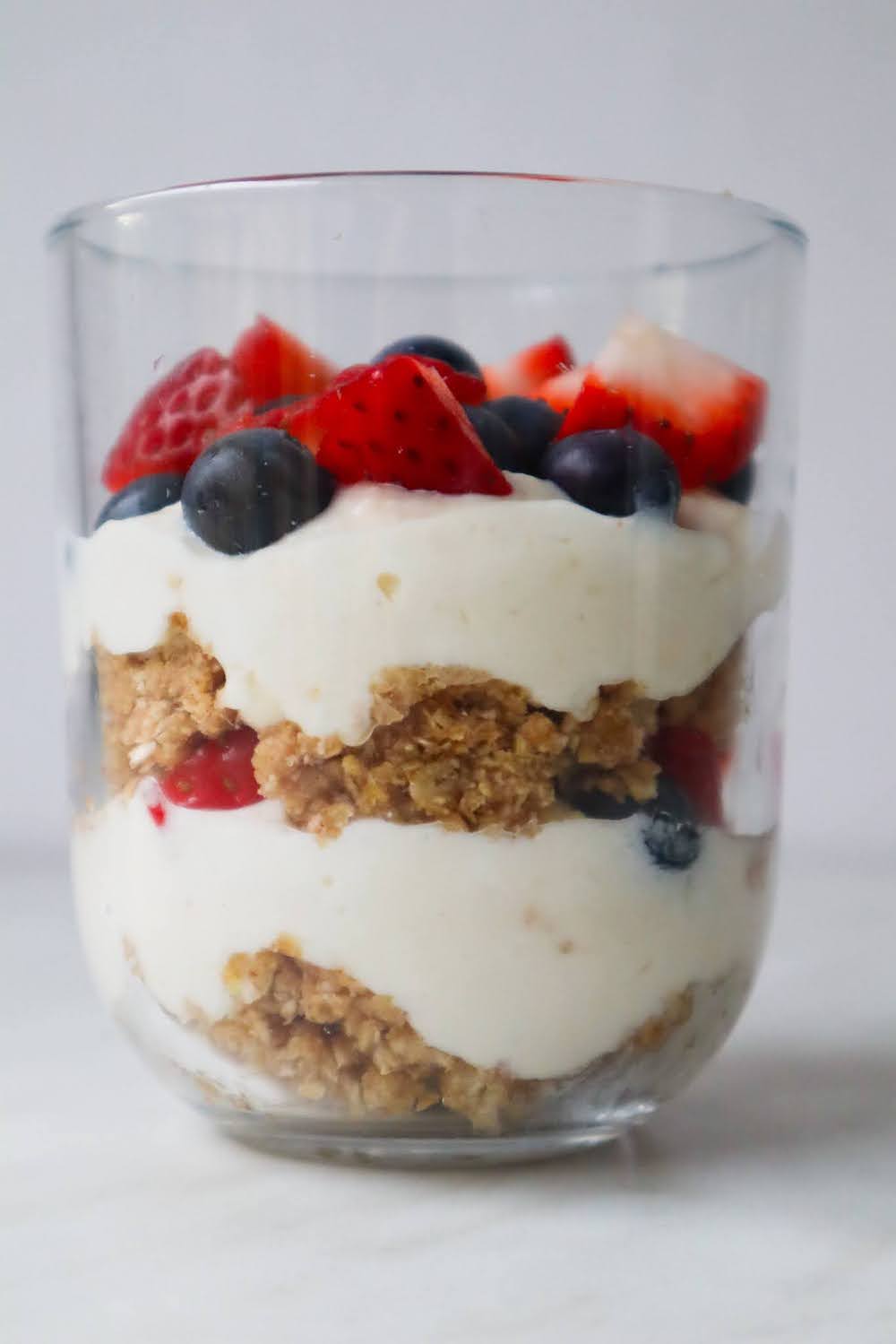 Cheesecake parfaits! Yes, it’s just what you think - an easy cheesecake in a glass without the fuss of arranging too much, it’s the best no-bake dessert recipe!