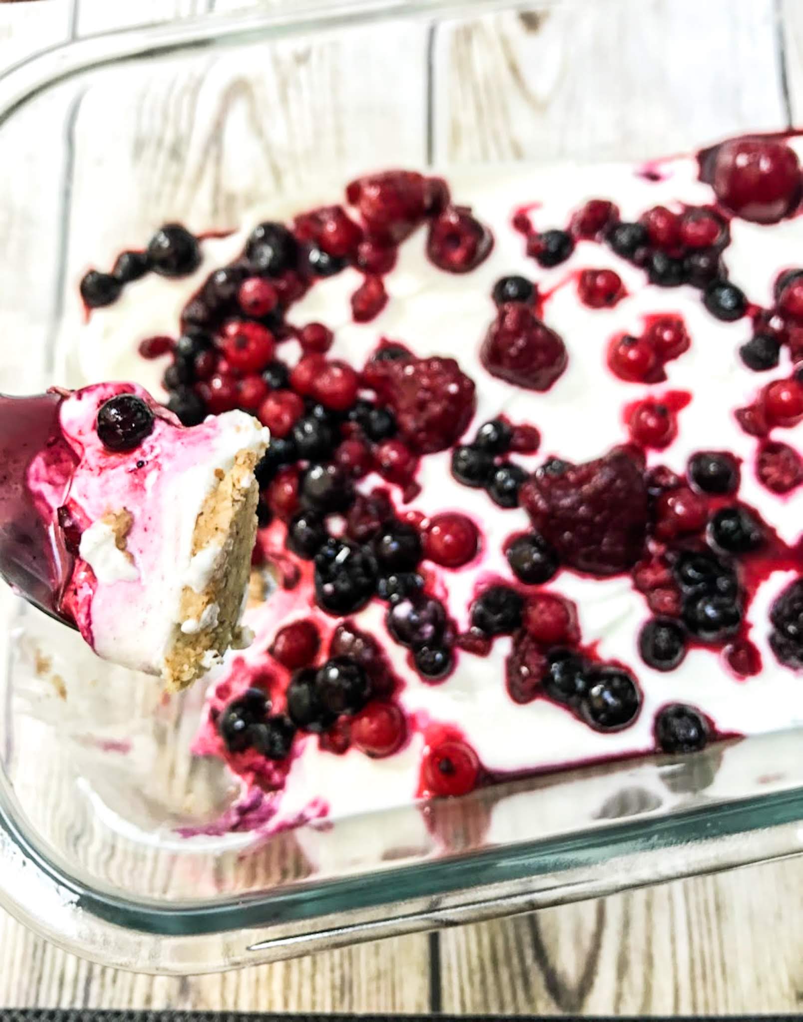 easy healthier no bake cheesecake