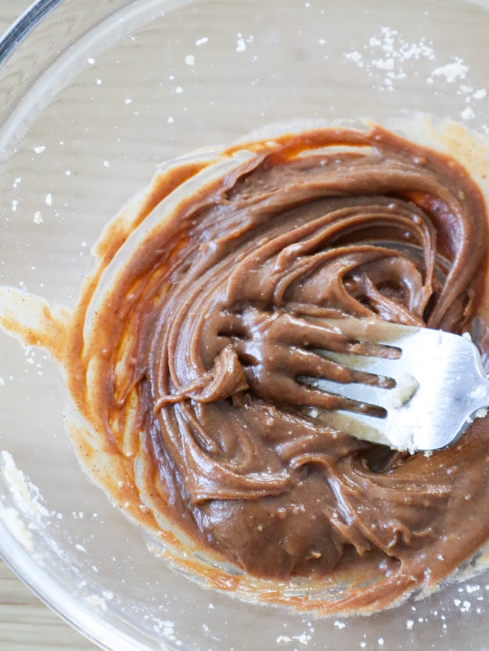 almond butter topping