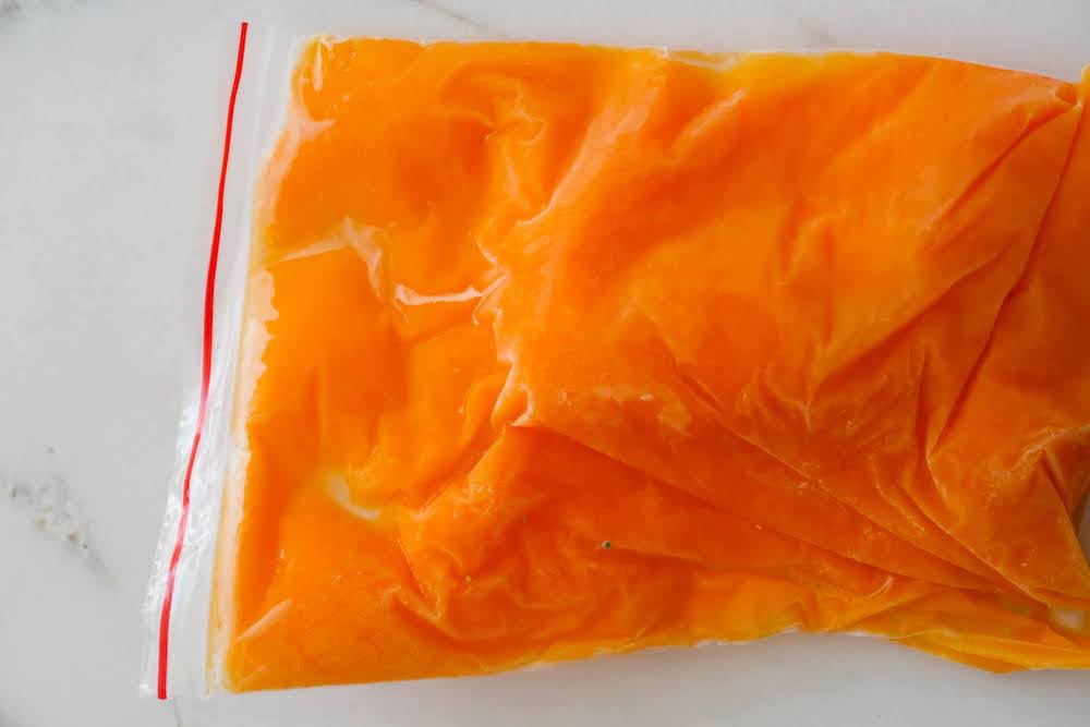 frozen pumpkin puree