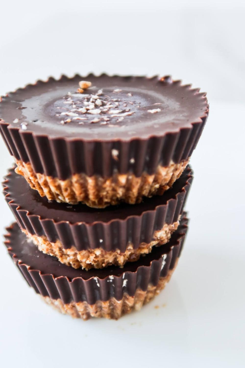 no bake peanut butter chocolate cups